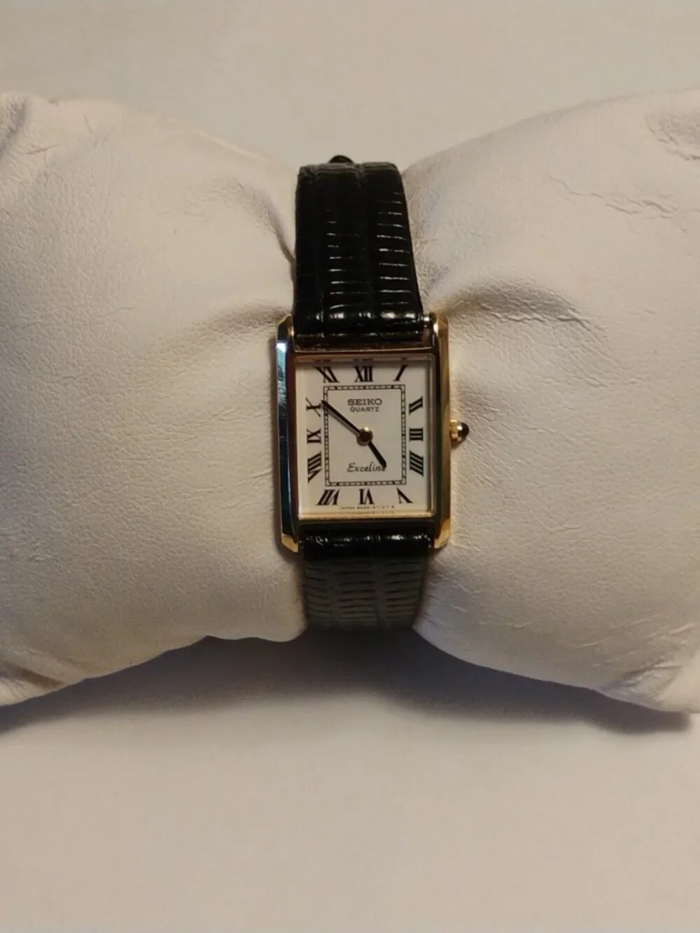 Ladies Seiko Exceline Tank Watch 8420-5540 JAPAN TESTED! New Battery